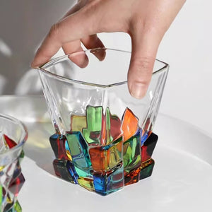 Drinking glasses – beautiful like a rainbow series