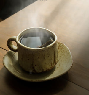 Cup with saucer - Tulip bulbs