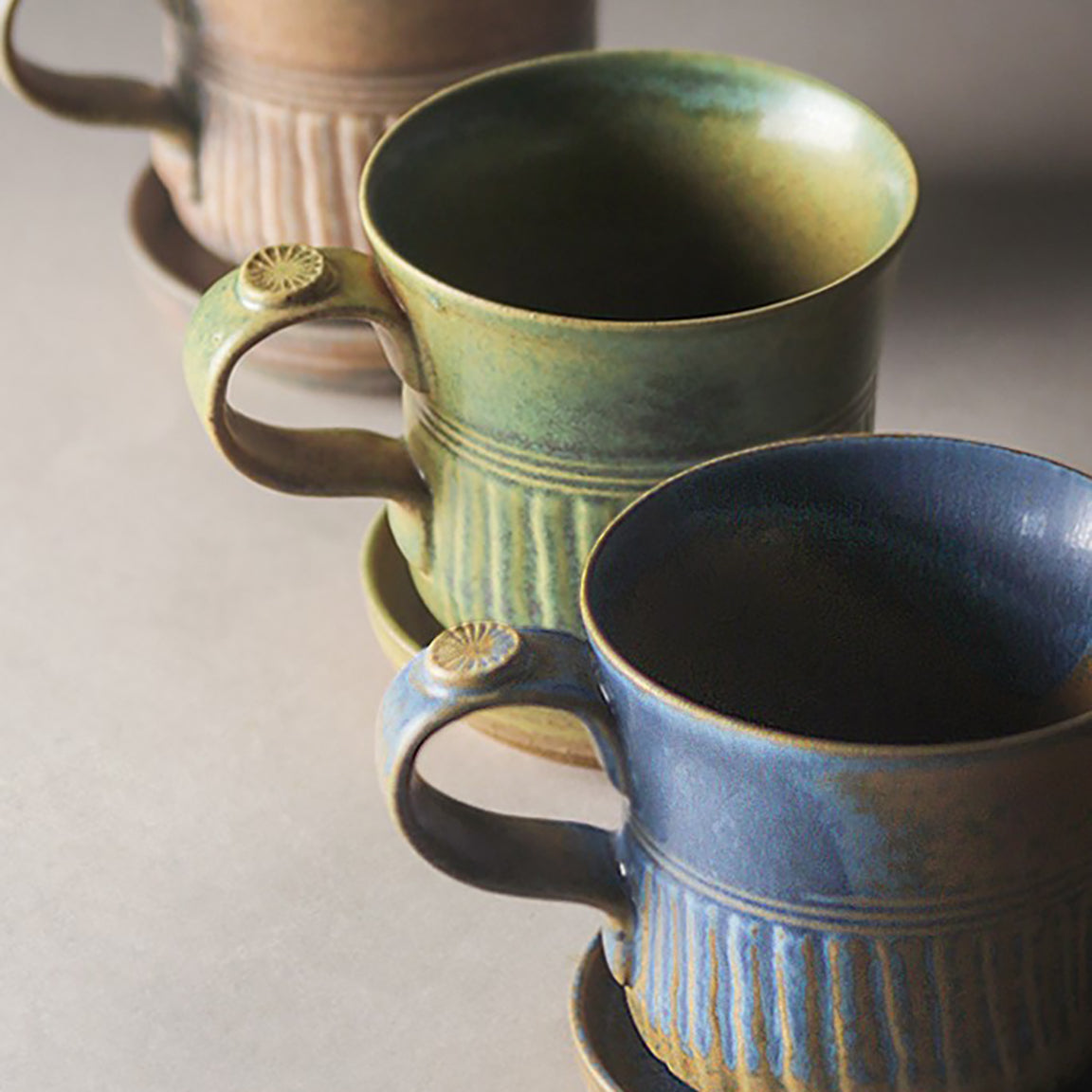 Vintage series - mug with small plate