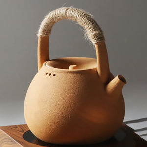 Ceramic kettle/teapot - Rope series