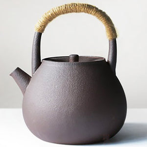 Ceramic kettle/teapot - Rope series