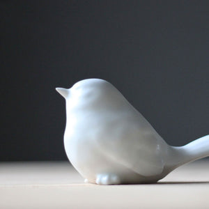 Porcelain bird figurines - set of four