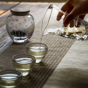 Twist series - Heat resistant glass tea pitcher