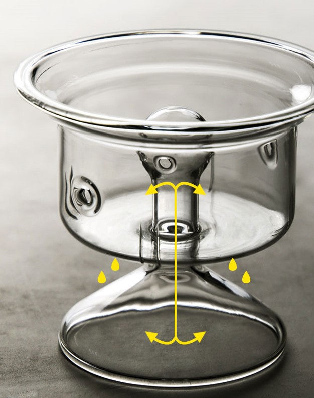 Japanese style glass teapot - with infuser & steam filter