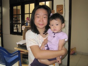 Stefany bangun tidur